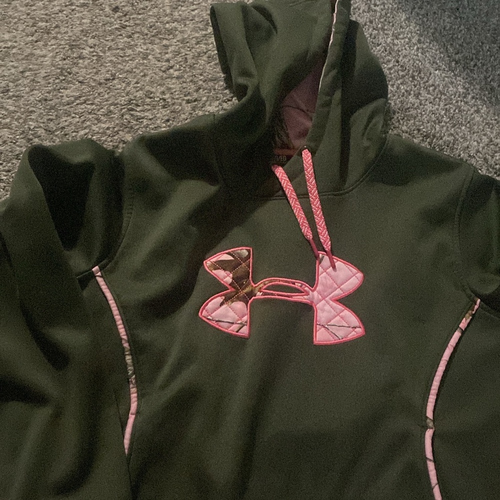 Green Under Armour Hoodies